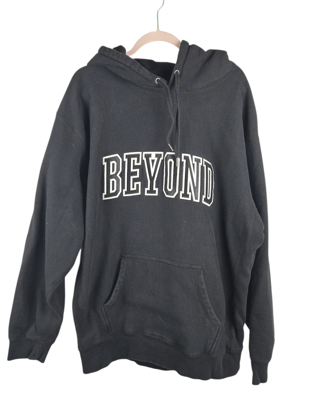 Beyond Collegiate Logo Hoodie Black Size 3XL